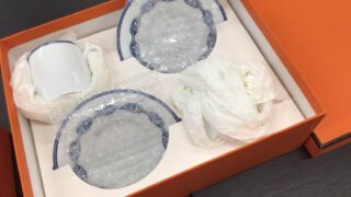 エルメスシェーヌダンクル カップ&ソーサー