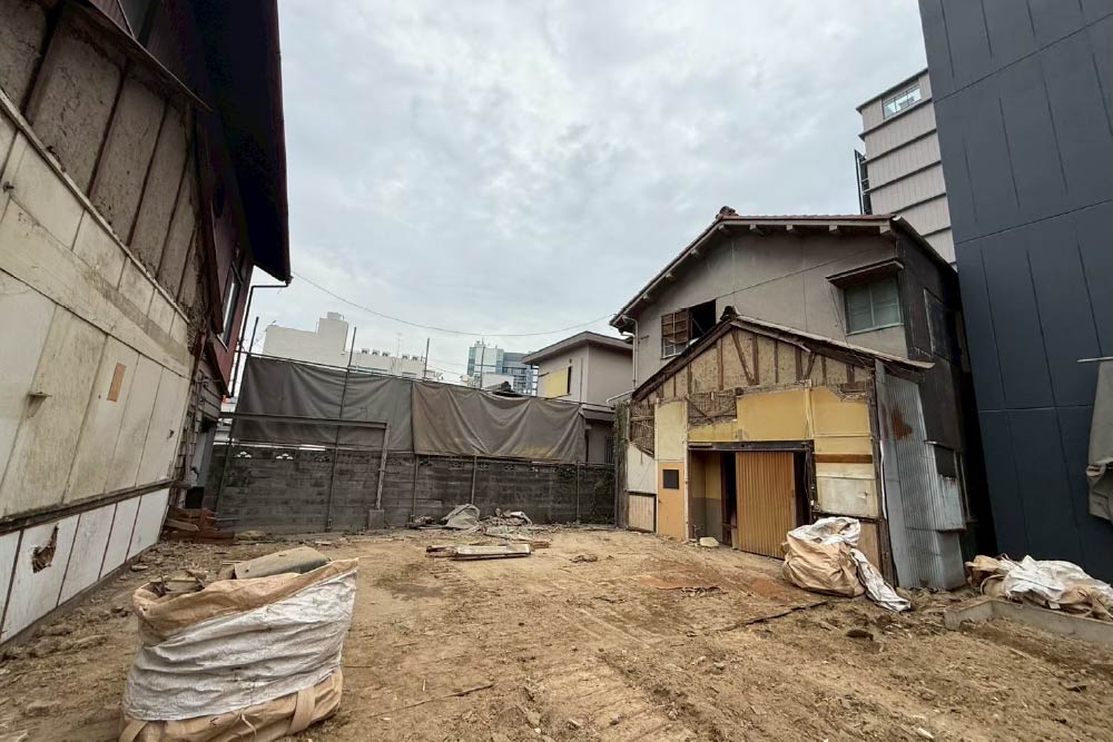 愛知県の解体工事業者こぶつ屋の解体工事事例の写真。